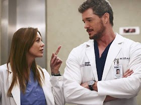Grey's Anatomy arrive at for the Kleenex Season 9 premiere