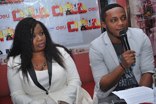 LR, U-Cheena and Tim Godfrey, Destiny Child's Producer and Judge ...