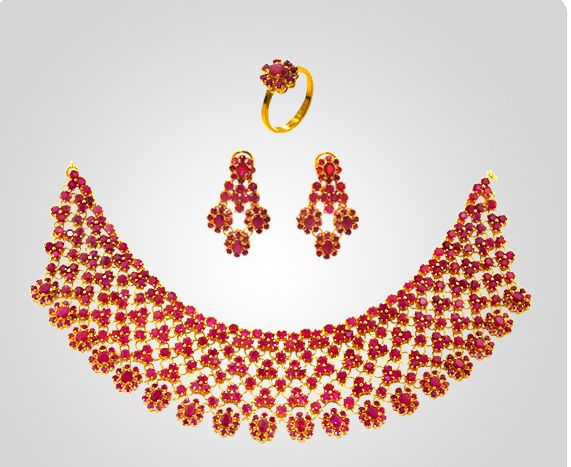 Ruby Necklace Designs
