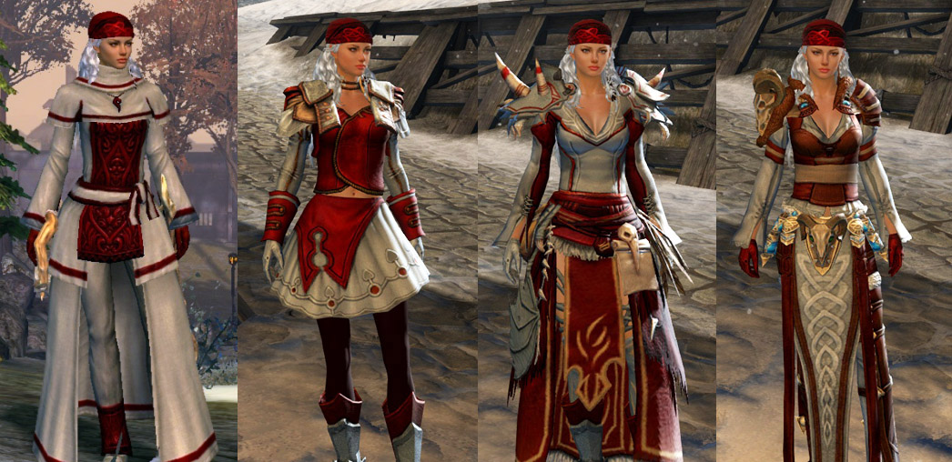 [GW2] Light Armor Styles and Sets, Levels 1 35 MMO Gypsy