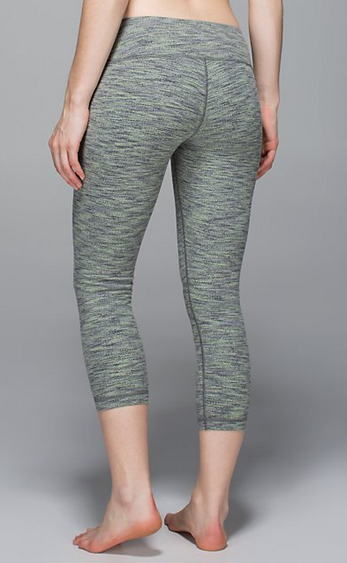 My Superficial Endeavors: Lululemon High Times Pant & Wunder Under Crop in  Diamond Jacquard