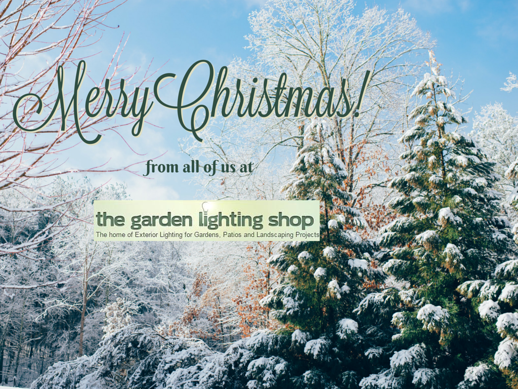 The Garden Lighting Shop Merry Christmas from Everyone at The Garden