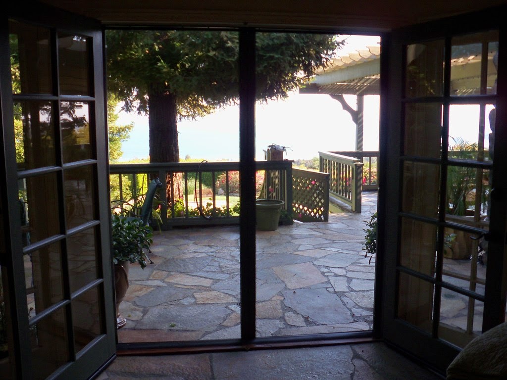 The beautiful patio screen door photograph