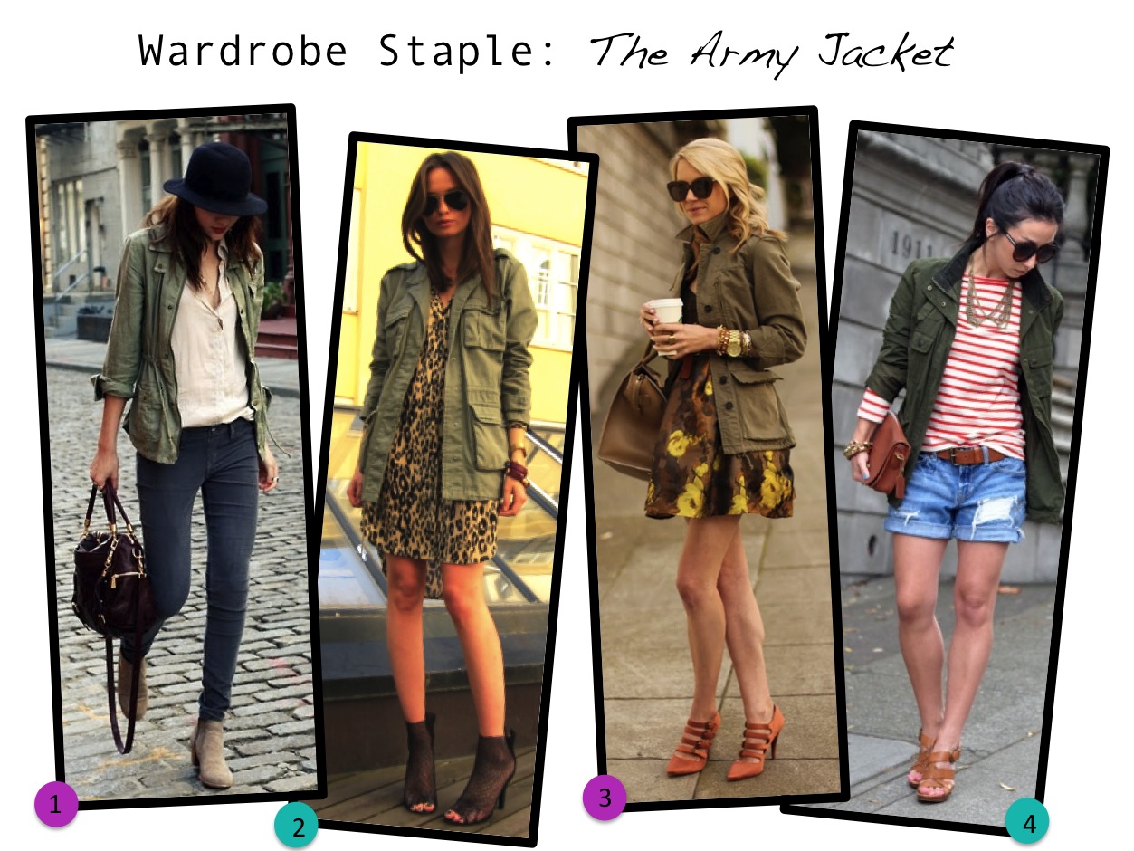 A Bit of Sass Wardrobe Staple The Army Jacket