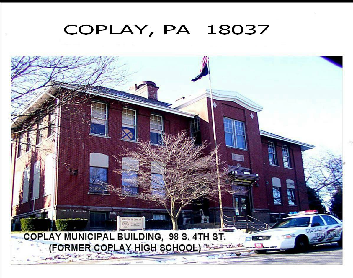 Coplay First Coplay Last & Everything in Between COPLAY BOROUGH