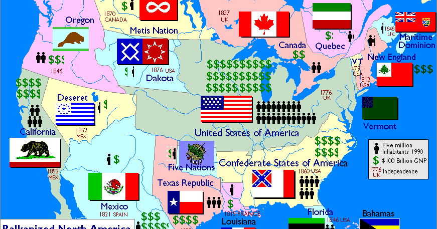 Alternate History Weekly Update: Introduction to the Balkanized North