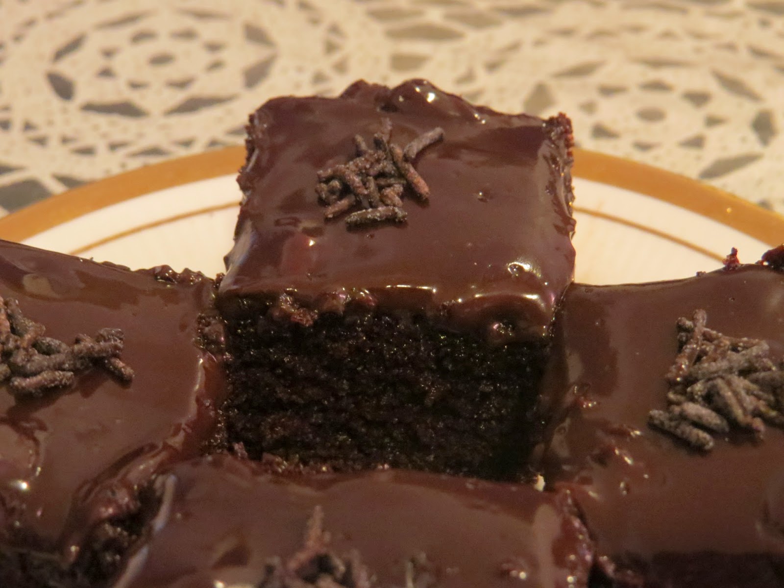 Simmerz Kitchen Super Moist Chocolate Cake with Chocolate Ganache Frosting