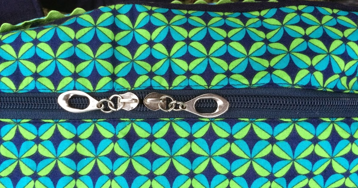 Mrs H the blog How to Convert a Zip/Zipper into a DoubleSlide Zip