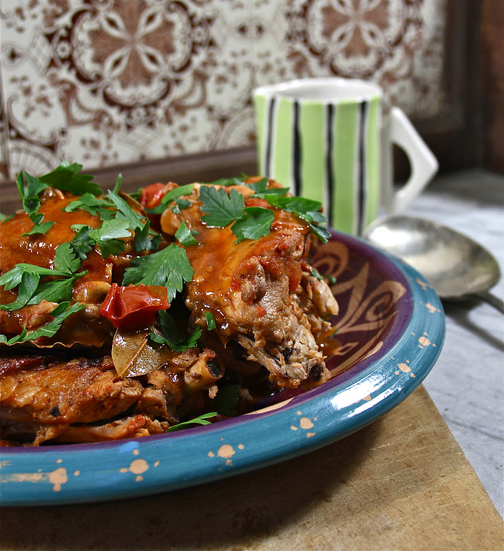 The Food Collective Raving Recipes Chicken in Red Wine Vinegar