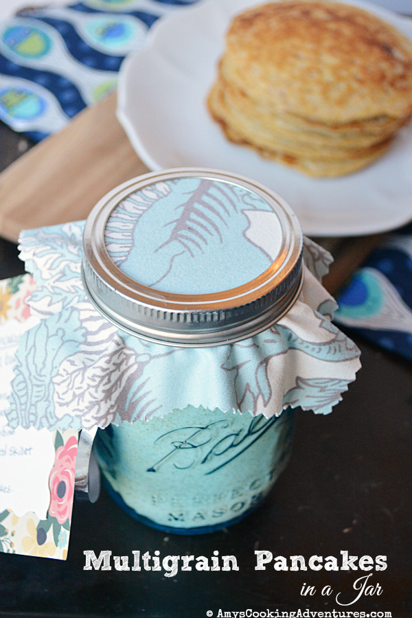 Multigrain Pancakes in a Jar