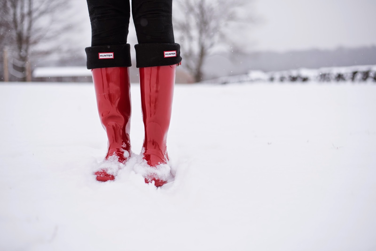 hunter boots for snow