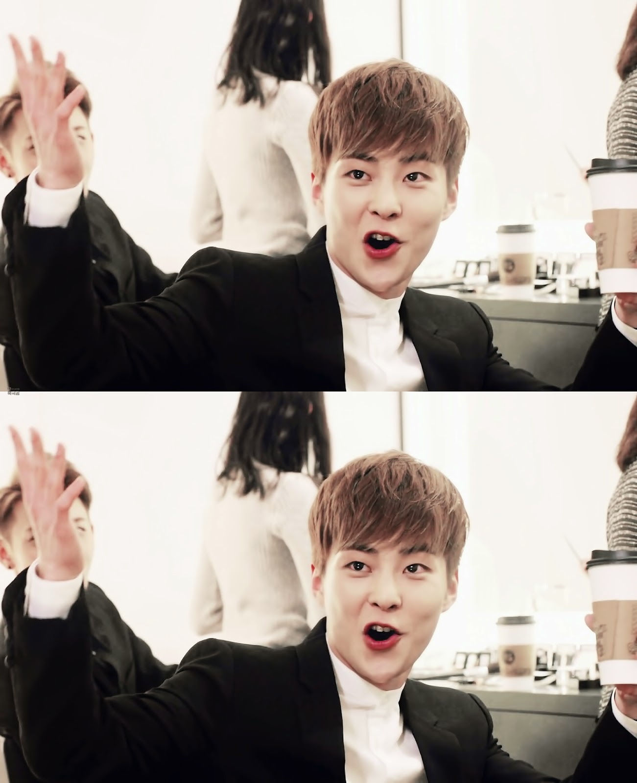 Xiuming-ming: [엑소] 우옆엑 10화 움짤&캡처 3