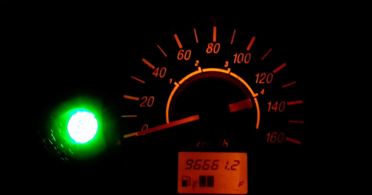 Speedometer Backlight Enhancement Techy at day, Blogger at noon, and