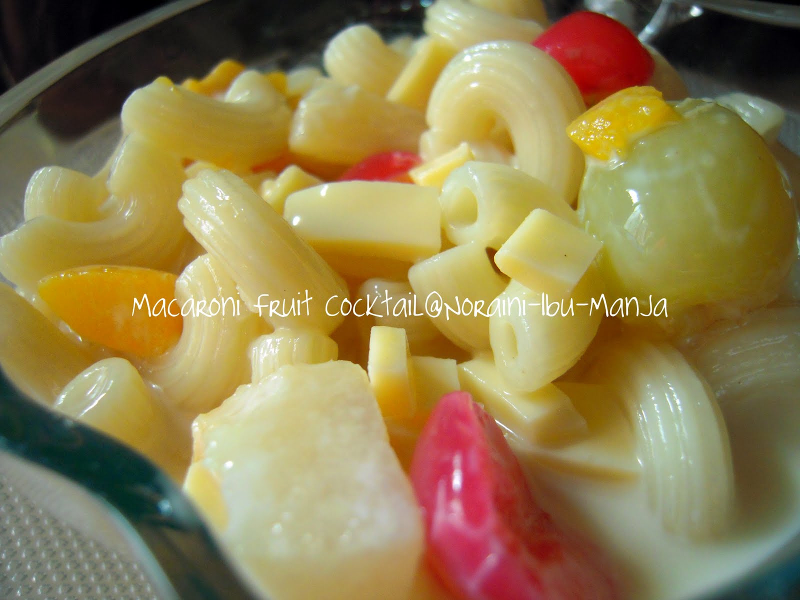 Sajian Bersama Ibu Manja Macaroni Fruit Cocktail