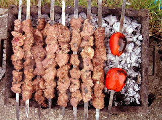 أشهى الاكلات والحلويات طريقة عمل الكباب المصري على الفحم بالصور