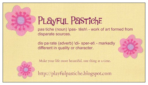Playful Pastiche
