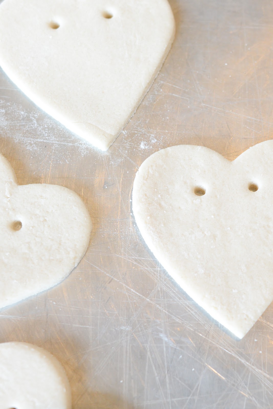 Annelily Design DiY Valentine's Salt Dough Hearts