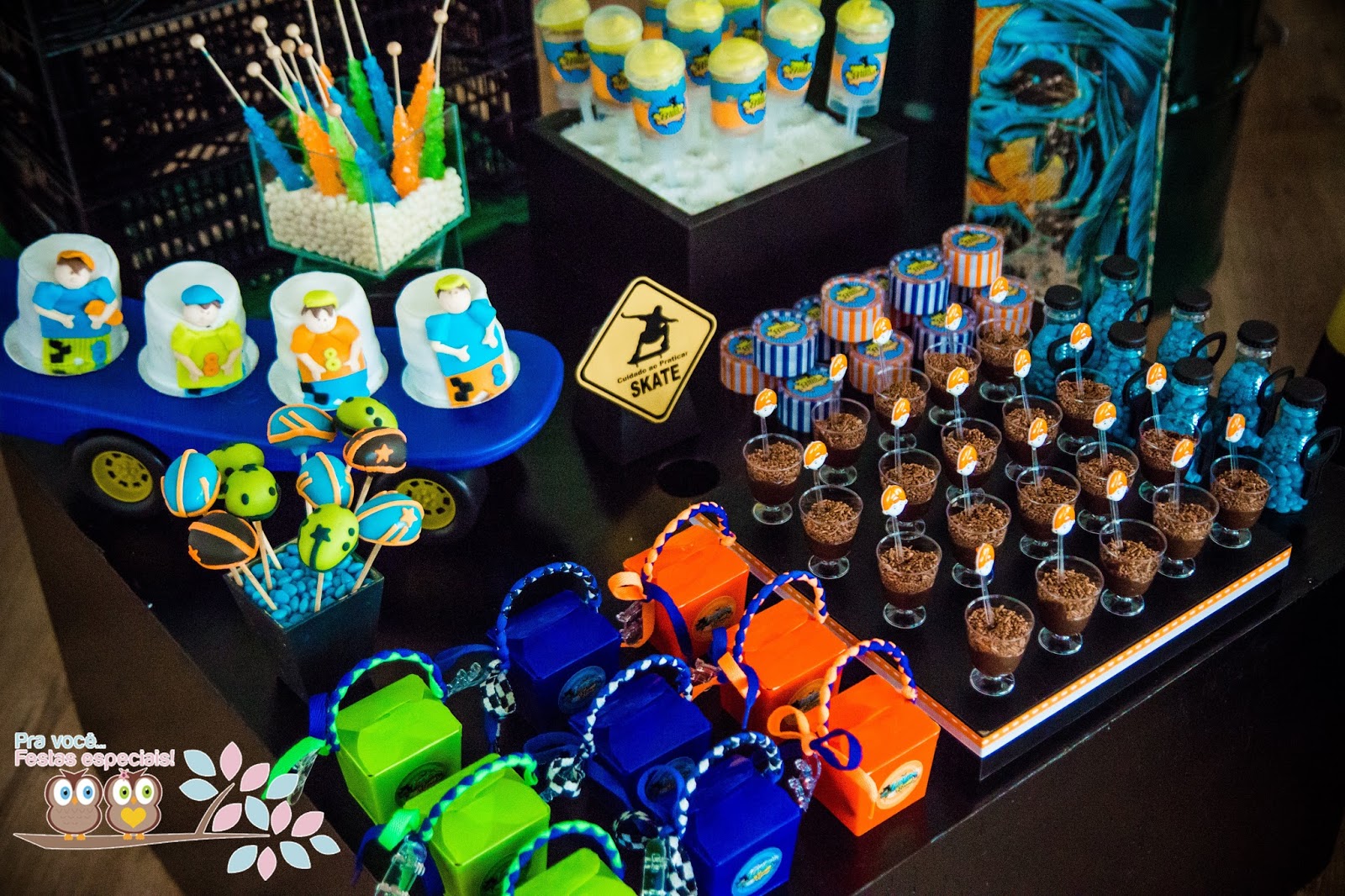 Pra você festas especiais Skate Park do João