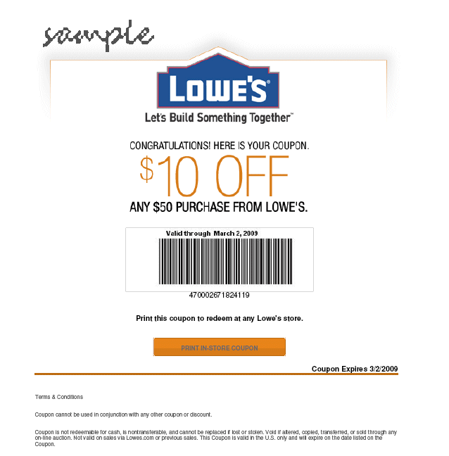 Free Promo Codes and Coupons 2021 Lowes Coupons