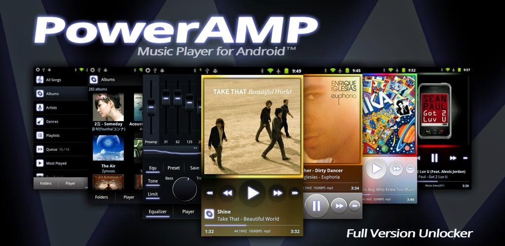 Poweramp Music Player (Full) [v2.0.10-build-565 Download For Android]