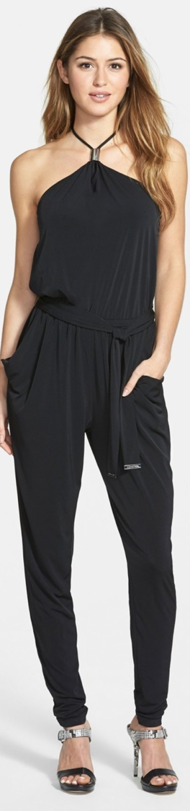 MICHAEL Michael Kors Halter Jumpsuit