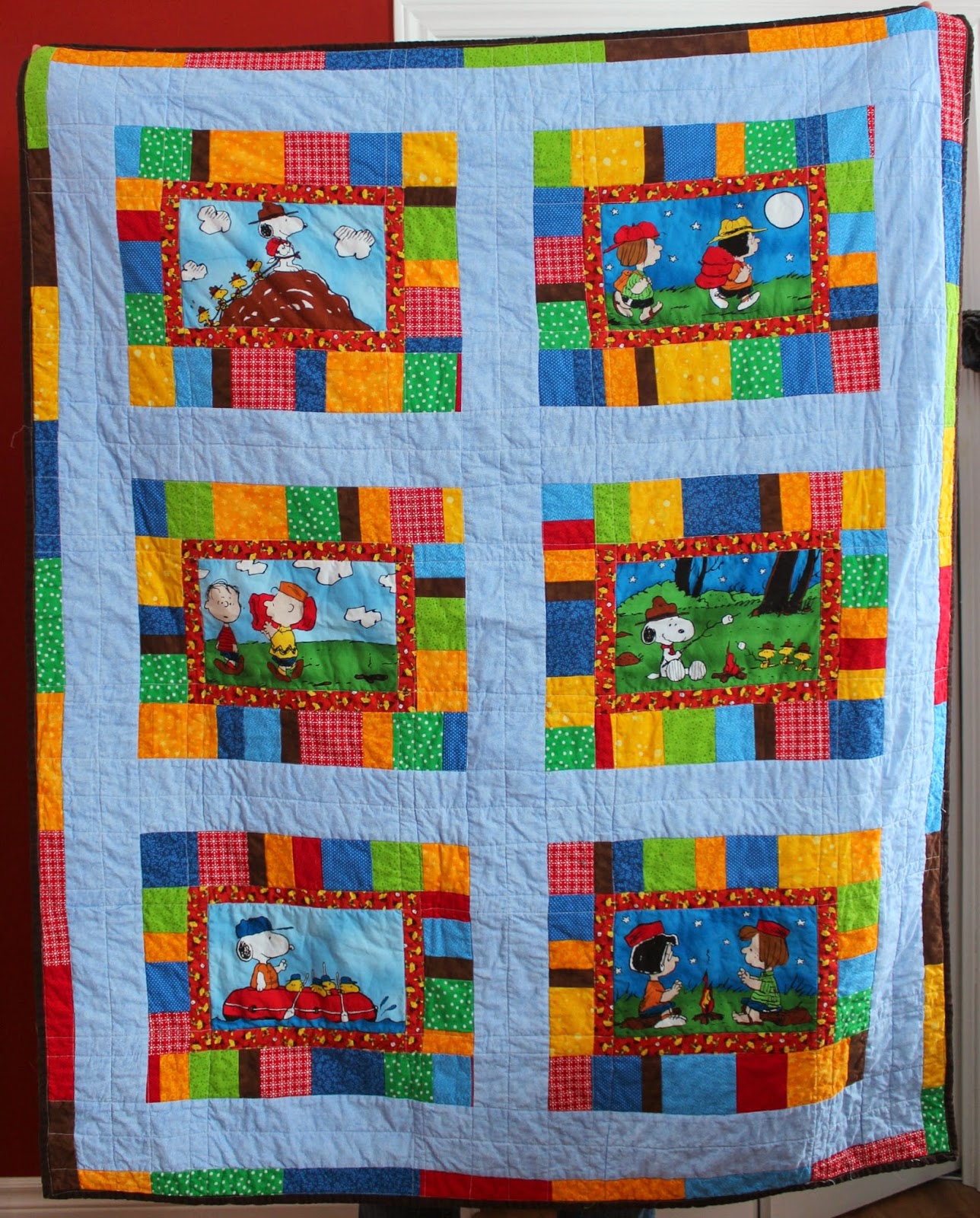 Snoopy Picnic Quilt