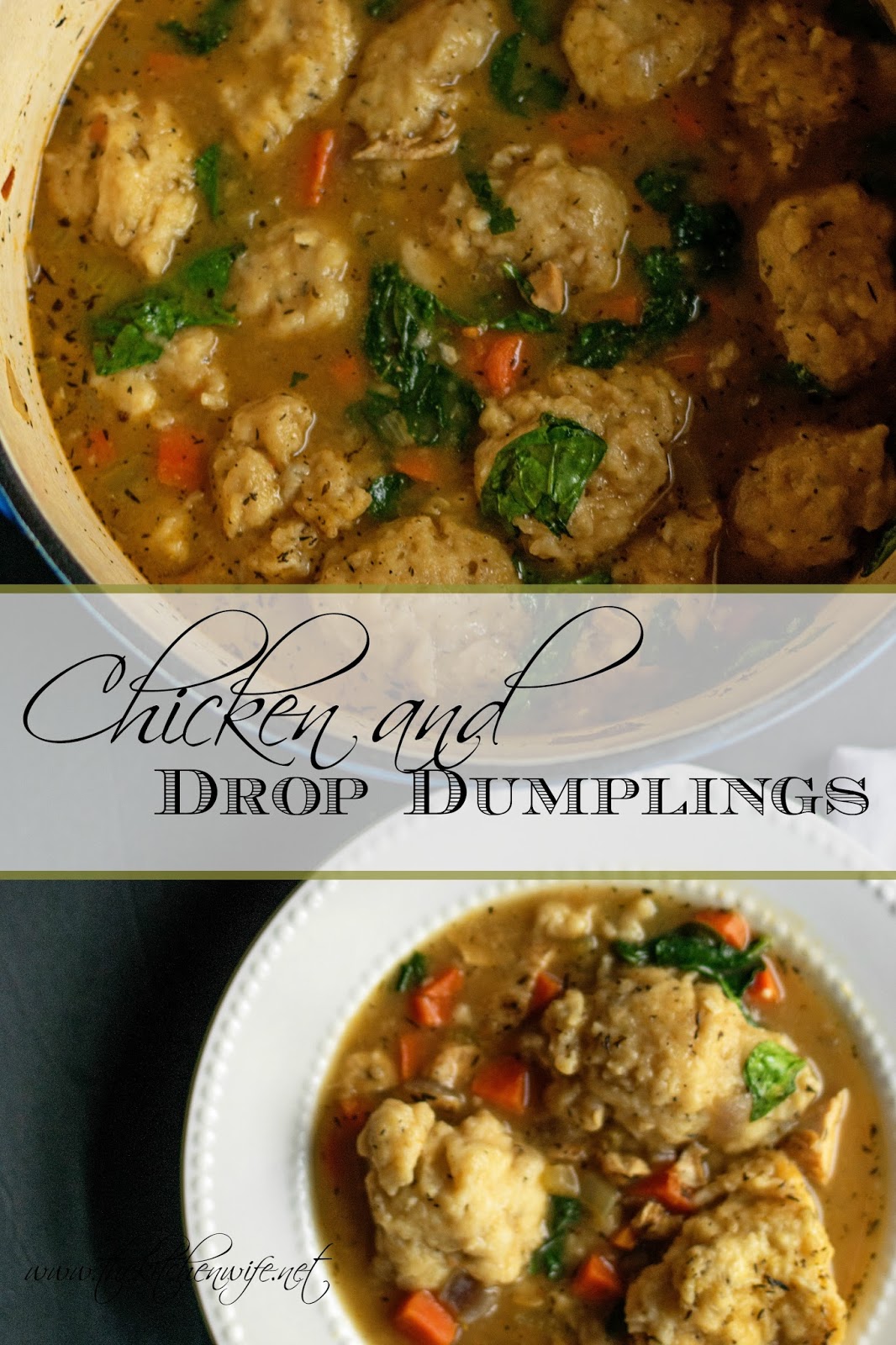 Chicken and Drop Dumplings Recipe The Kitchen Wife