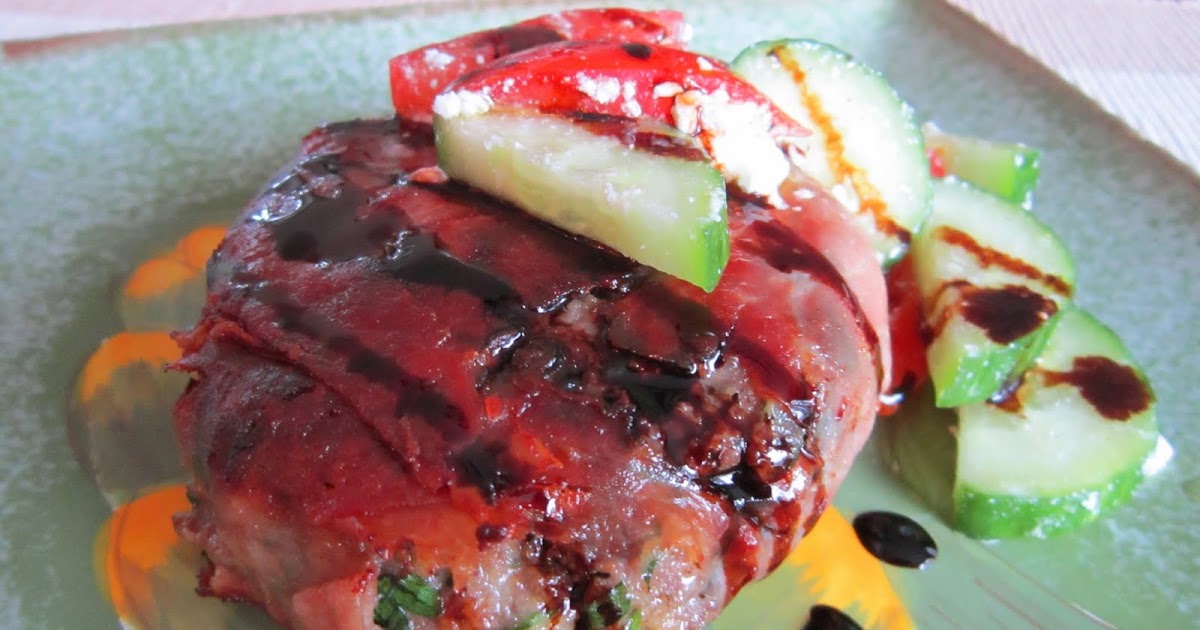The Italian Next Door Prosciutto Wrapped Lamb Burgers