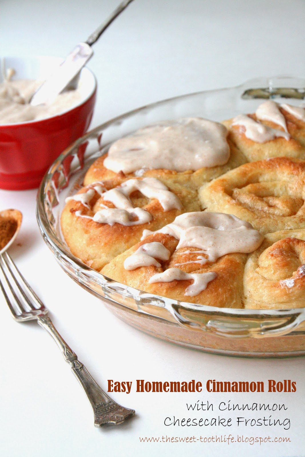 The Sweet {Tooth} Life Easy Homemade Cinnamon Rolls with Cinnamon
