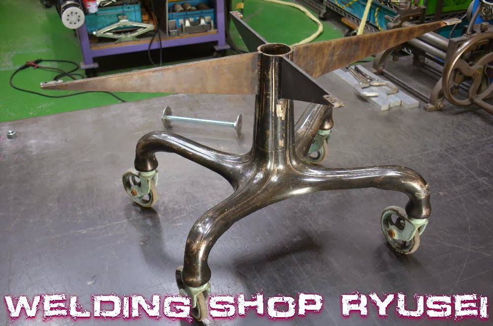 WELDING SHOP RYUSEI †溶接：修理†～ｱﾝﾃｨｰｸﾃｰﾌﾞﾙ：固定相談：特殊金具製作依頼～