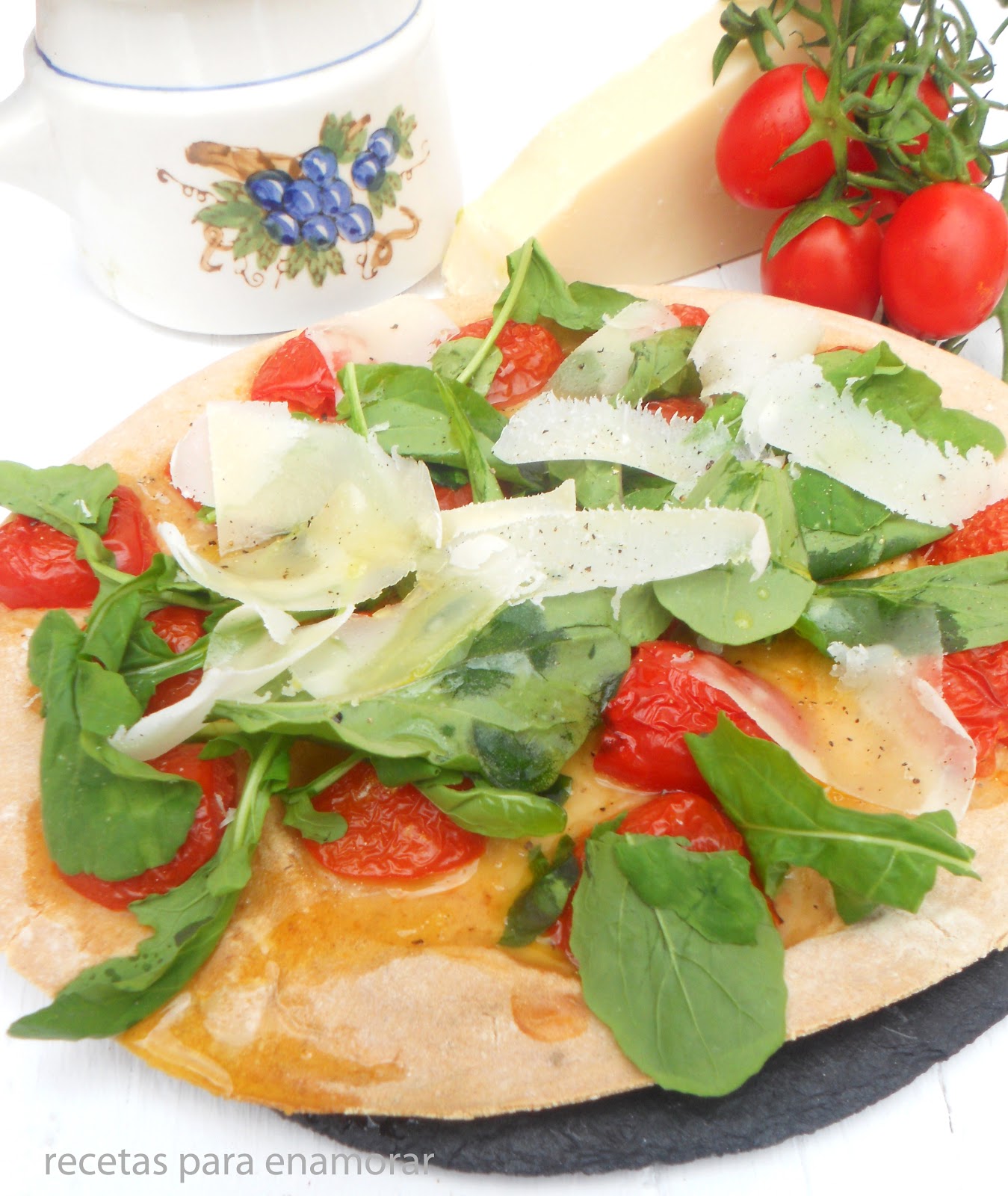 Álbumes 97+ Foto Pizza Pesto Y Tomate Cherry Actualizar