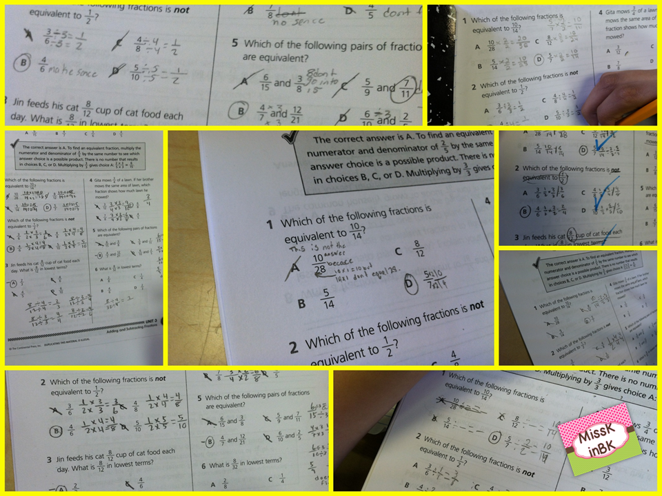 MissKinBK A Fifth Grade Blog Showing Your Work