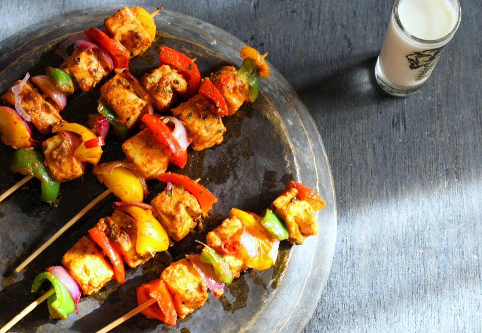 Achaari paneer tikka Perfect party starters