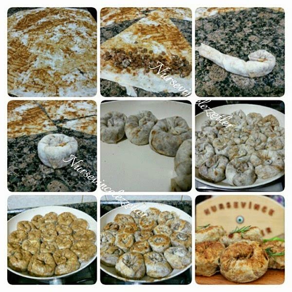 Tavada Mercimekli Hashasli Gul Boregi Tarifi Yemek Tarifleri