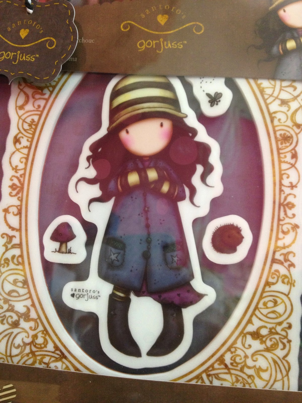 Scrapbook Memories Santoro London Gorjuss Cling Stamps