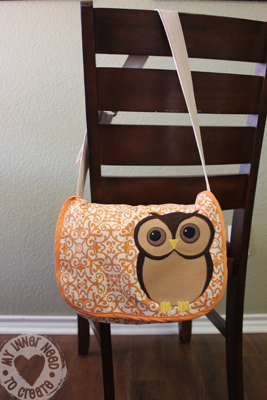 My Inner Need to Create... Owl Messenger Bag
