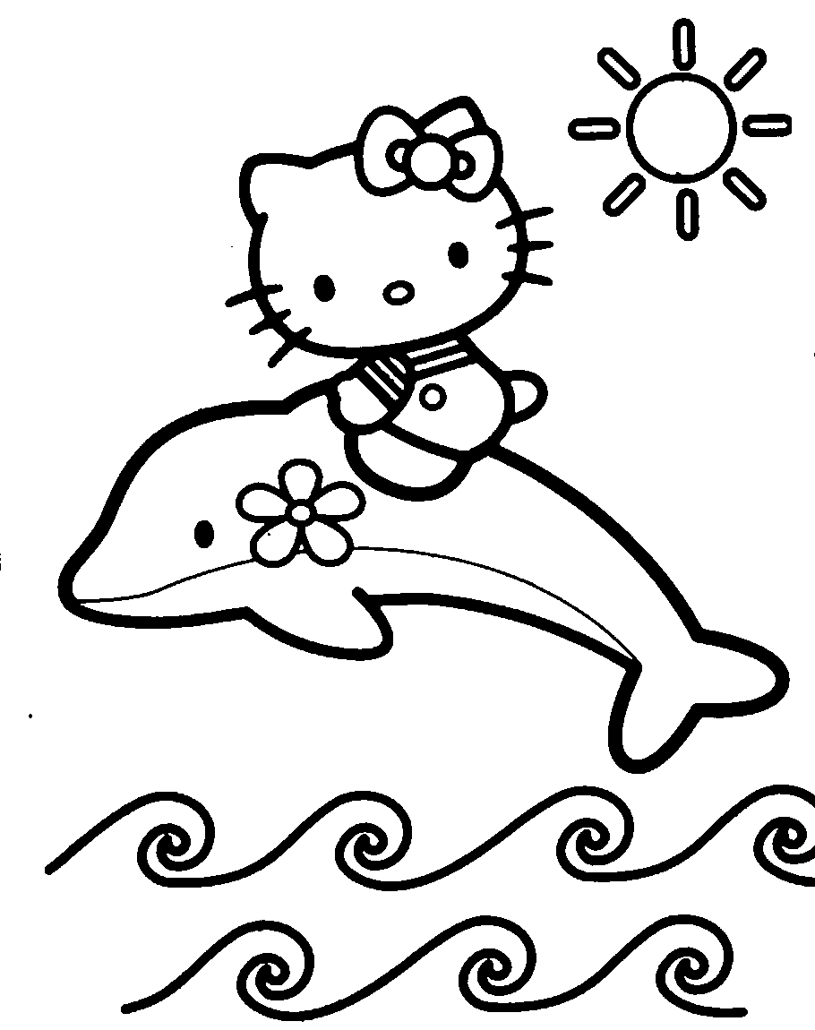 Hello Kitty Coloring Pages #2 | Hello Kitty Forever
