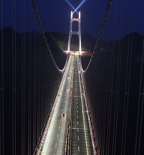 Aspundir World’s Highest And Longest Tunnel to Tunnel Suspension Bridge