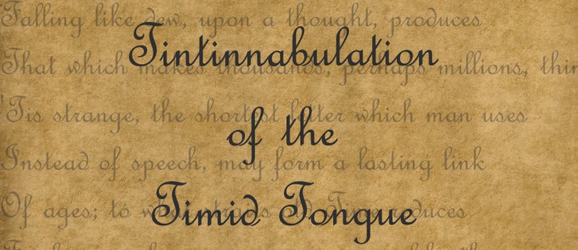 Tintinnabulation of the Timid Tongue