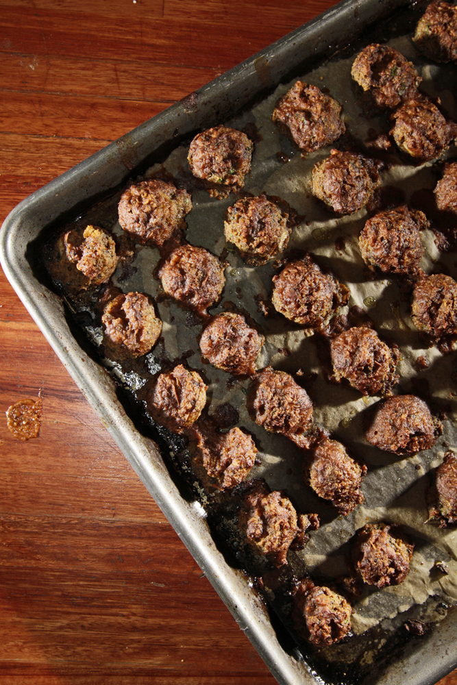 The Chubby Vegetarian Vegetarian Meatballs