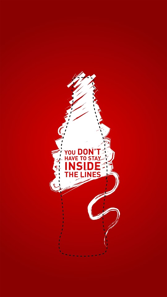 Inside The Lines Coca Cola  Android Best Wallpaper