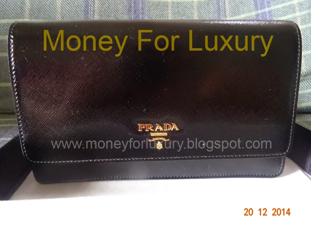 authentic prada backpack - Money For Luxury: Prada Small Bag Christmas 2014 - Patent Saffiano ...