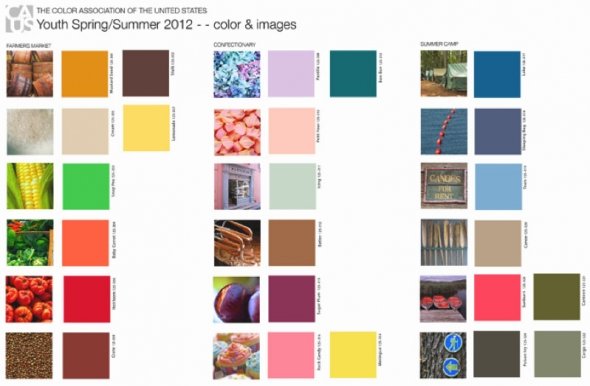 Summer Color Chart