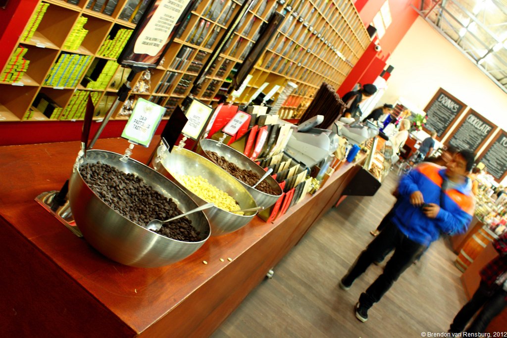 The Aussie Van's The Chocolate Factory in the Swan Valley. Long Weekend in W.A. Niiiiccee!