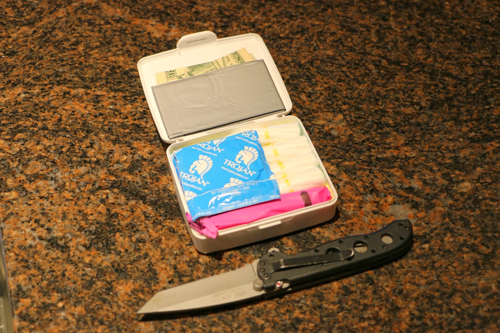 ThrillWriting EDC Tampons How to Save Your Character's Life