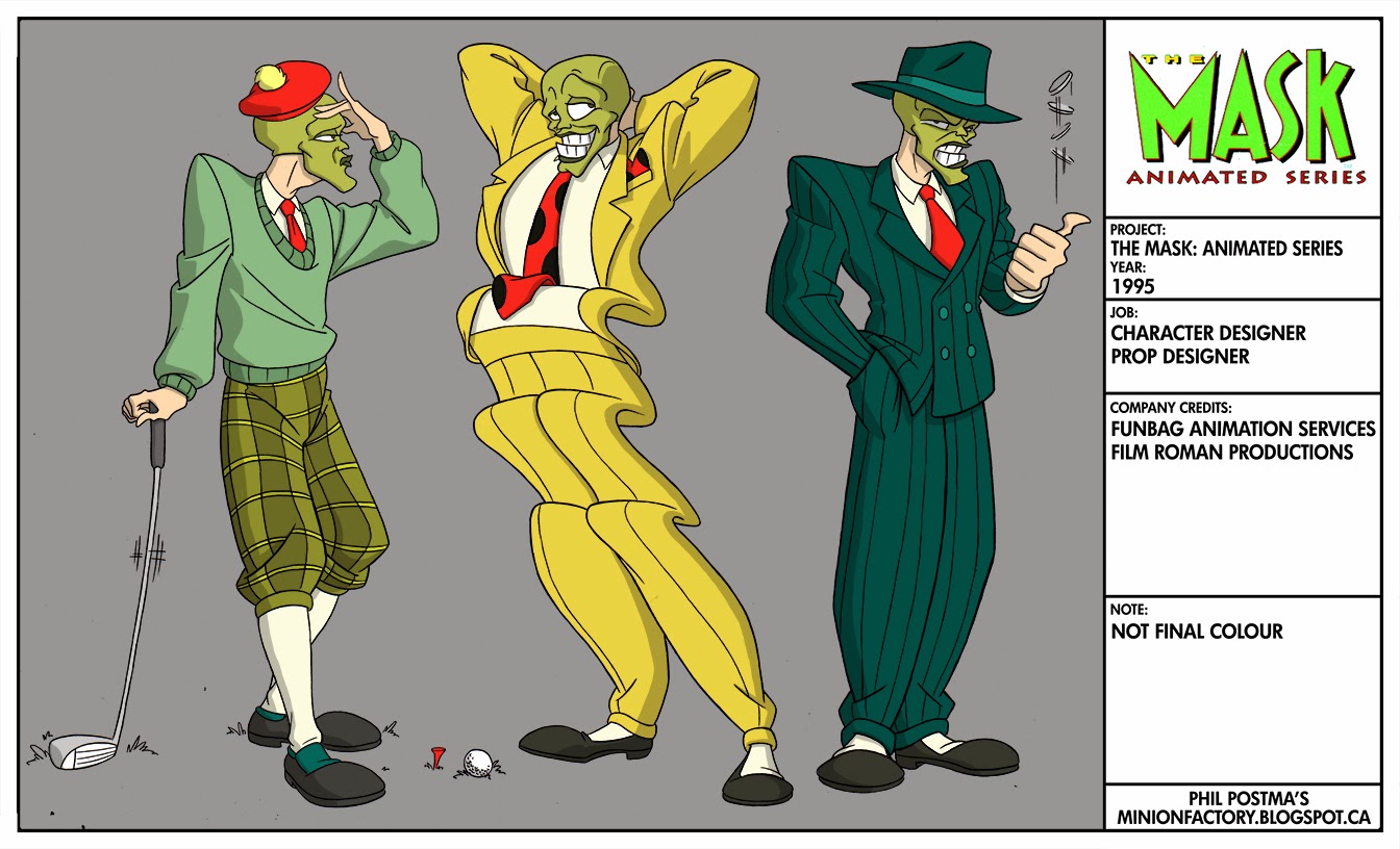 minion factory 1995 the mask animated series