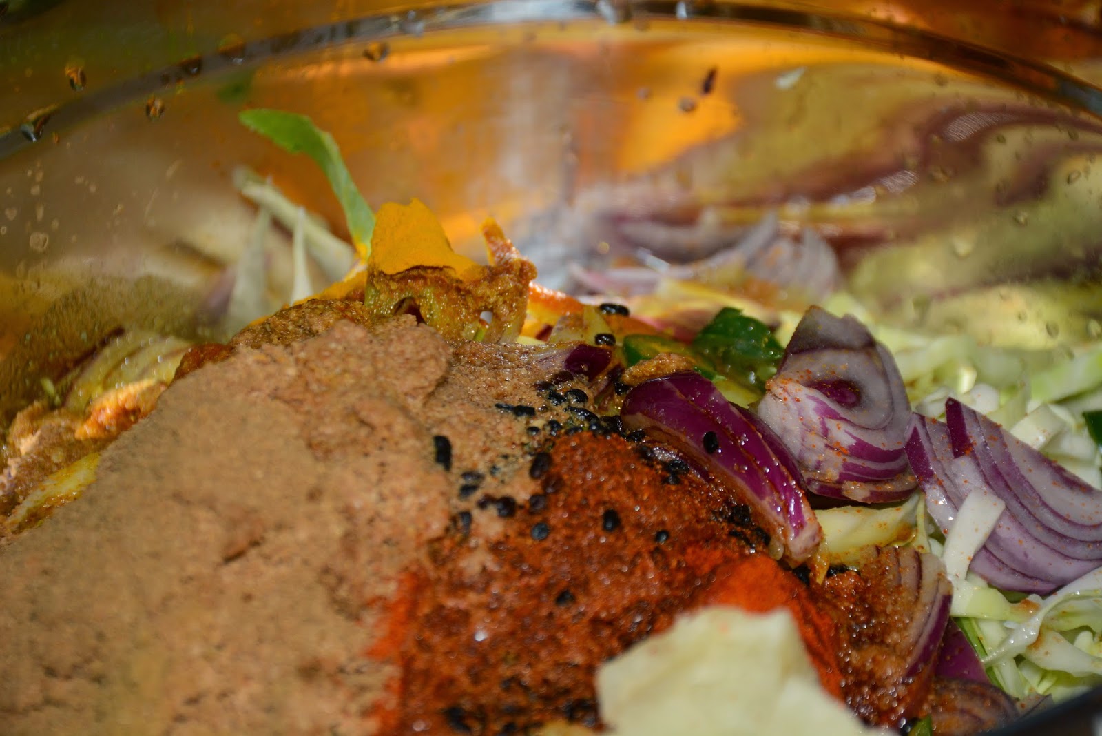 Nepali Tummy!! Easy Cabbage Potato Salad (Achar) Recipe!!