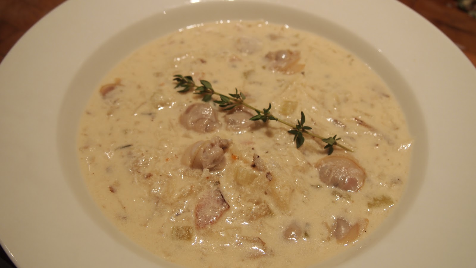 EpiCurious Generations Pasta Neck Clam Chowder (New England Style)