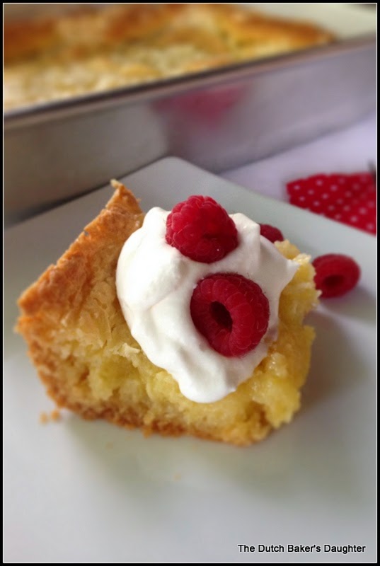 The Dutch Baker's Daughter Sugar Cream Cake aka Gooey Butter Cake