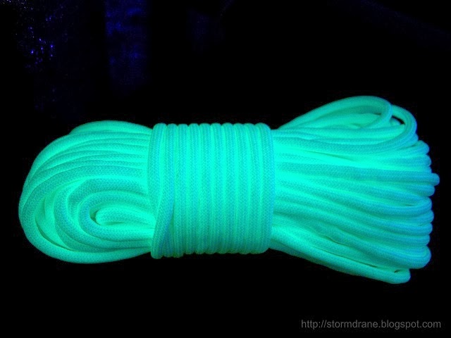 Glow In Dark Paracord Flying Jesses 